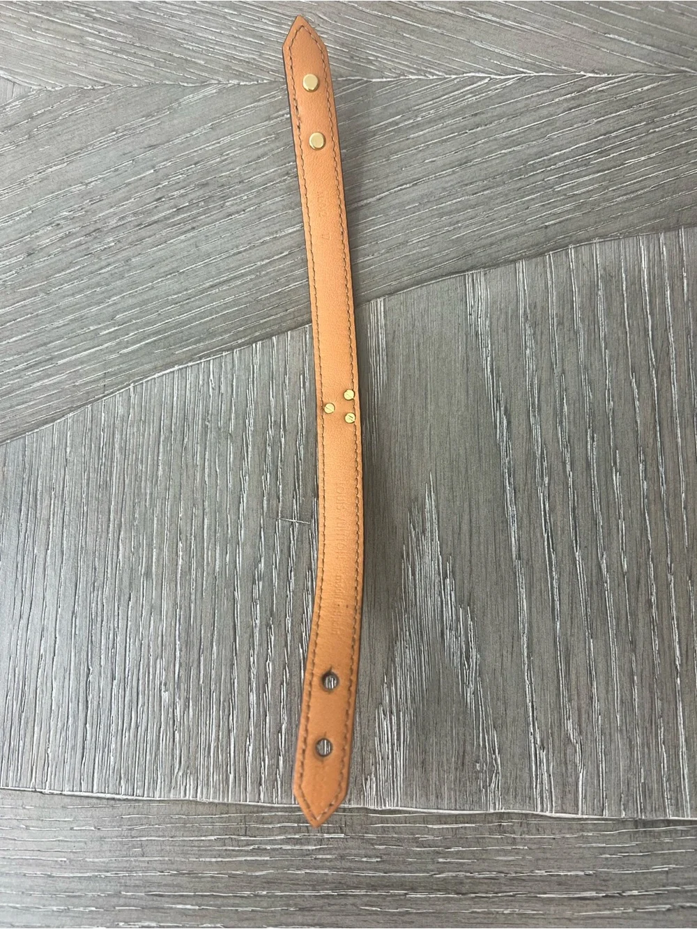 Louis Vuitton Monogram Essential Bracelet in Brown with Gold Hardware size small